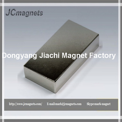 China Block Neodymium Ni Coating Customized Shape Industry Magnet Material for sales supplier