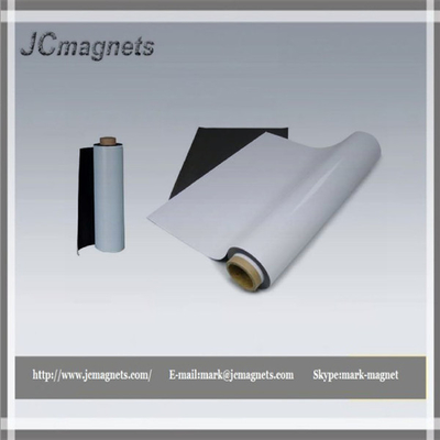 China Flexible Magnetic Sheet Rubberized Magnets with Lamination supplier