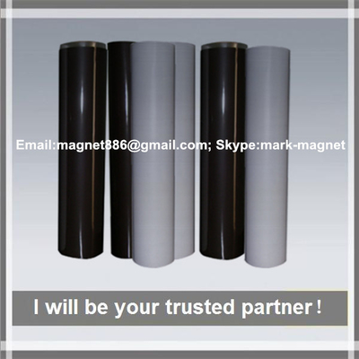 China Rubber Magnet Roll;0.3/0.4/0.5/0.75/1mm Thickness;Magnetic Sheet; Flexible Rubber Magnet Plain supplier