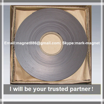 China Magnetic strip; Flexible rubber magnet strip Магнитная лента 12,7 тип А и B без клеевого слоя supplier