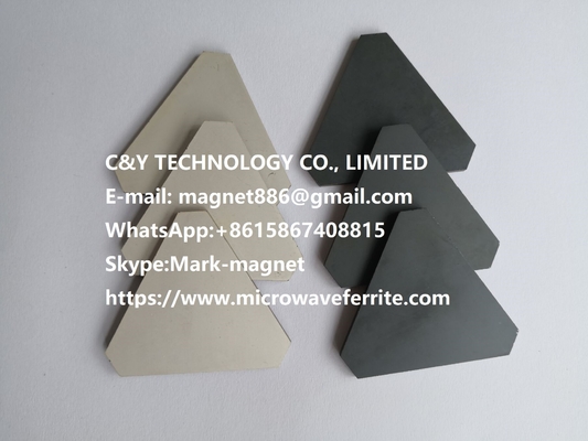 China Temperature Stable Ferrite Microwave Substrate Customizable Saturation Magnetization 400-5000Gs supplier