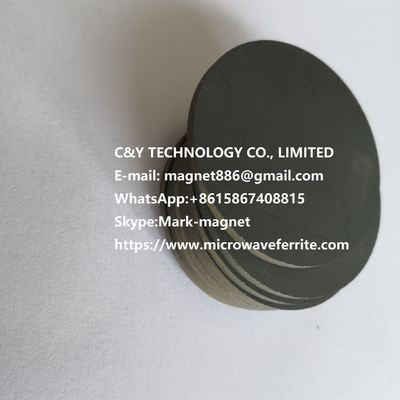 China Microwave Ferrite Composite Low Dielectric Loss Saturation Magnetization for 2.45ghz 6kw isolator supplier
