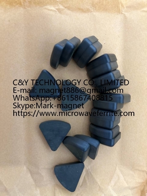 China Temperature Stability Custom Microwave Ferrites Low Dielectric Loss Tangent Curie Point supplier