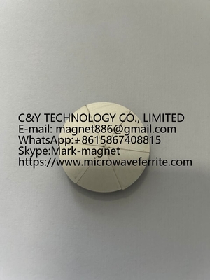 China Curie Point Customizable Microwave ferrite Low Dielectric Loss 400-5000Gs Saturation Magnetization supplier