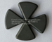 Triangle Section Core Ferrite Curie Point 500℃ for 0.1 MHz - 100 GHz Microwave Applications supplier