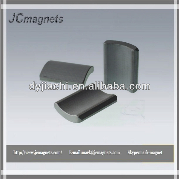 Hard Ferrite arc-segment Magnet for automobile