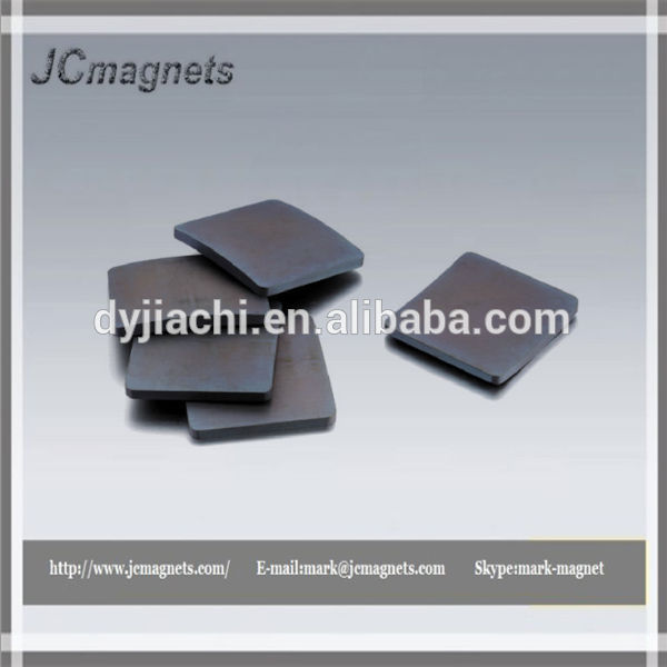 Square Block Permanent Neodymium NdFeB Magnets with golden for sale