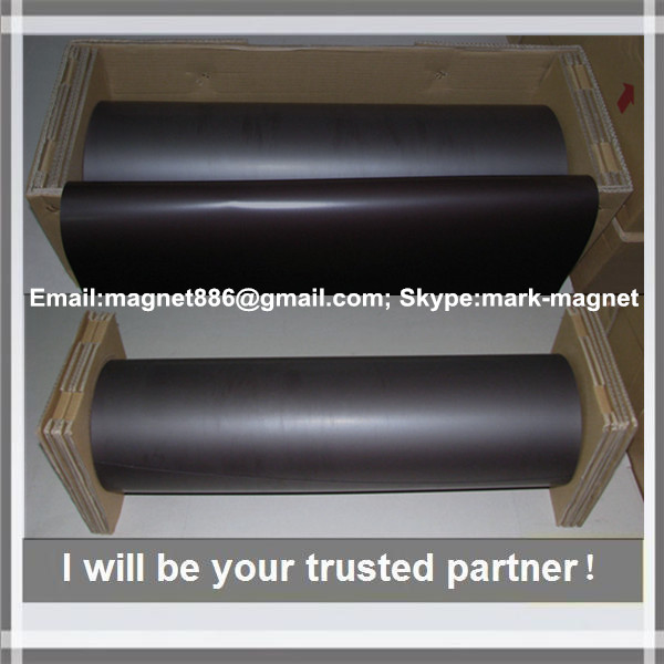 Roll flexible rubber magnet Магнитный винил 0,4мм без клеевого слоя (0,62м х 60м)