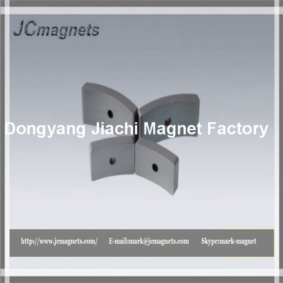 China Ceramic Magnet for Genetor with a hole supplier