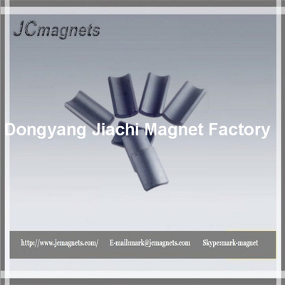 China Hard Ferrite arc-segment Magnet for window supplier