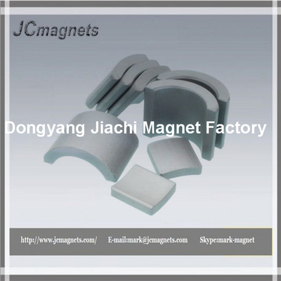 China ferrite arc-segment Window Motor Magnet supplier