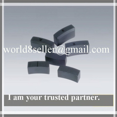 China Sintered arc segment ferrite magnets supplier