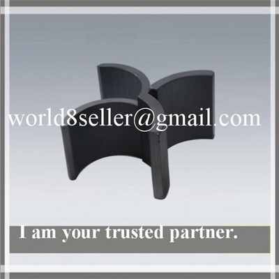 China Strong Permanent Magnet Ferrite Magnet Arc Magnets supplier