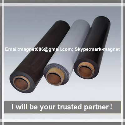 China Promotional rubber magnet composite permanent strong rubber rolls magnet/flexible fridge magnet sheet supplier