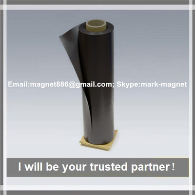 China Magnetic sheet; Flexible rubber magnet roll Описание Магнитный рулон РВ без покрытия 2мм: supplier