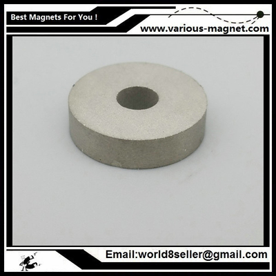 China SmCo Magnet Ring OD 20x6x5 mm grade YXG24, 350degree C operating temp Permanent Magnets Rare Earth Magnets supplier