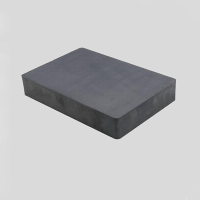 China Size:F84X64X14/Ferrite block magnet for magnetic separator with high magnetic induction supplier