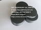 Frequency Microwave ferrite with Curie Point 500.C Customizable Shape Low Dielectric Loss supplier